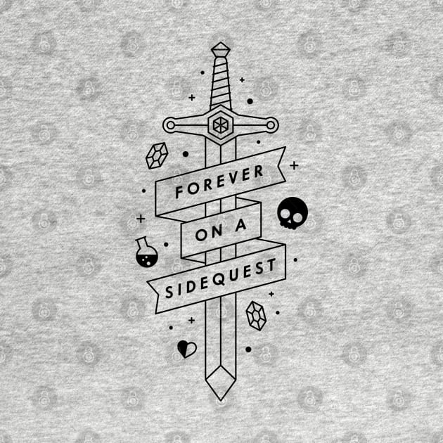 Forever on a Sidequest - Video games by thedesigngarden